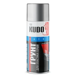 Грунт для пластика "KUDO" (520 мл) (аэрозоль) (серый)