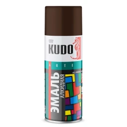 Краска "KUDO" коричневая (520 мл) (аэрозоль)