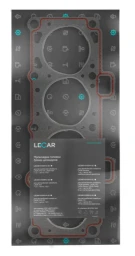 Прокладка головки блока 2108 (76.0) "LECAR"