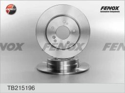 Диск тормозной задний Fenox TB215196
