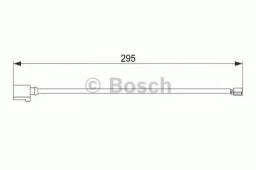 Датчик износа дисковых тормозных колодок BOSCH 1987474565